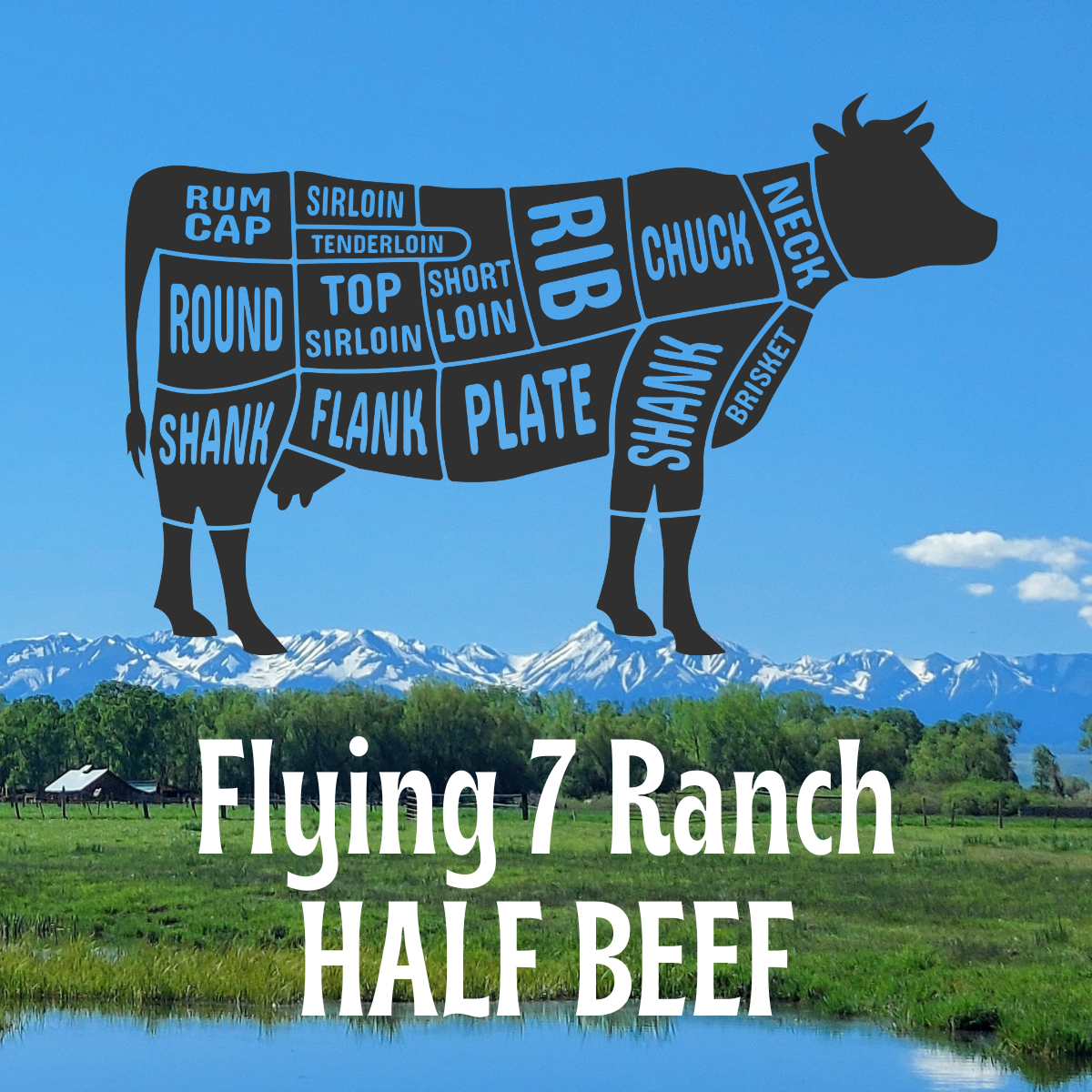 Bulk Grassfed Beef, 1/2 Beef (Deposit)