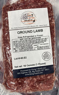 ground lamb